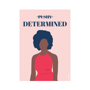 Determined - Poster or card