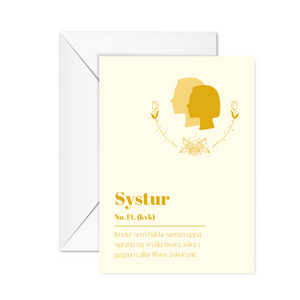 Sister - Poster or card