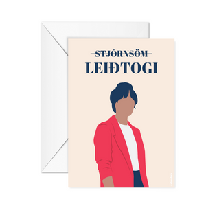 Leiðtogi - Poster or card