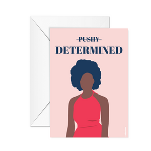 <tc>Determined - Poster or card</tc>